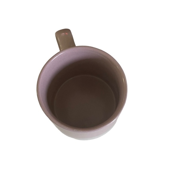 Stoneware Coffee Mug Mauve and Cream. Mugs Actually - Picture 6 of 6